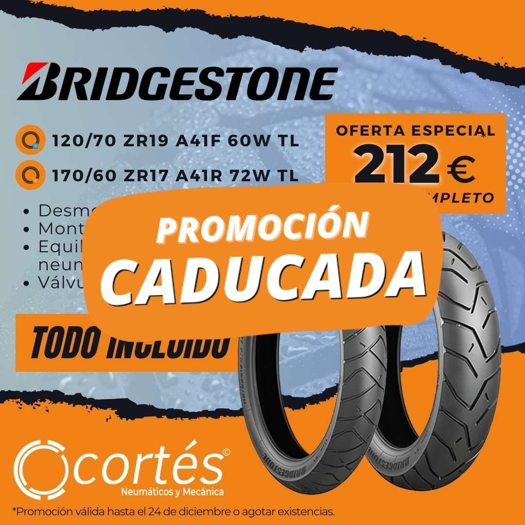 Oferta de neumáticos BRIDGESTONE en Sevilla